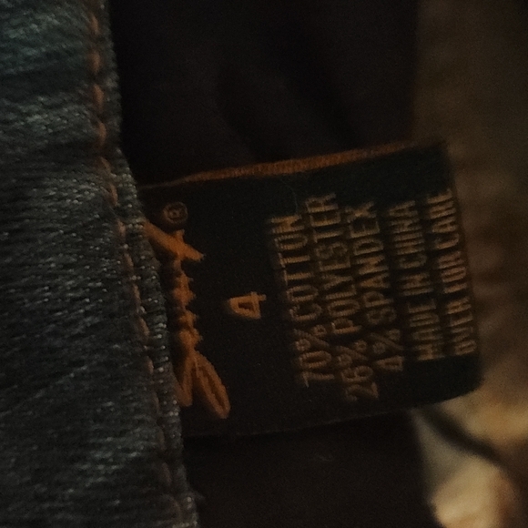 SEVEN 7 Boot Cut Denim Jeans Size 4 Inseam Size 29 Excellent Condition - Picture 6 of 6